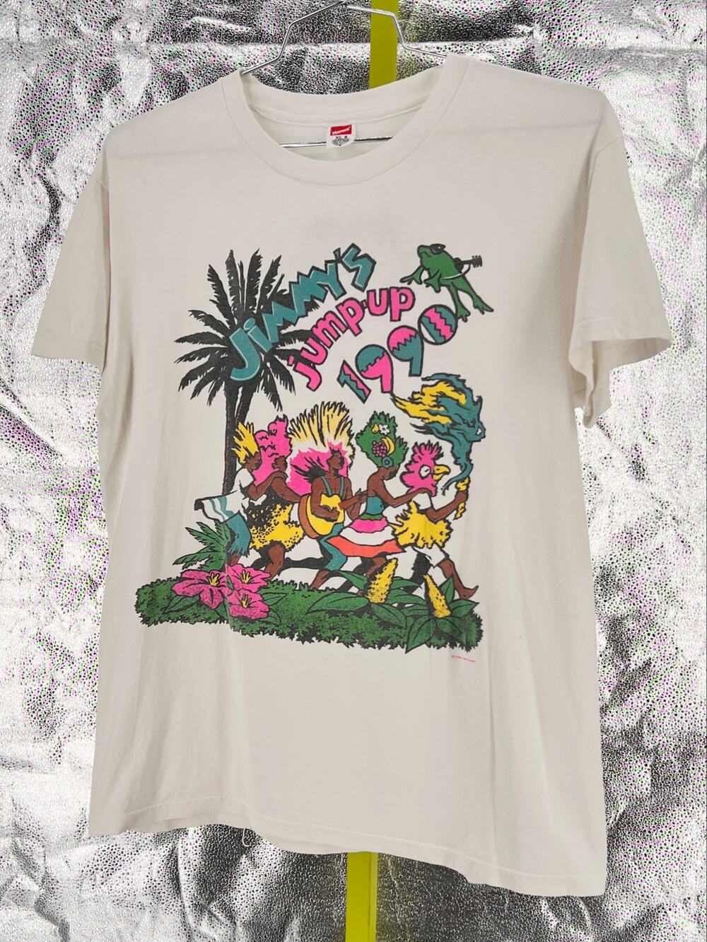 Jimmy Buffett Vintage 1990 Jimmy’s Jump Up Tour Denver Colorado Red Rocks XL